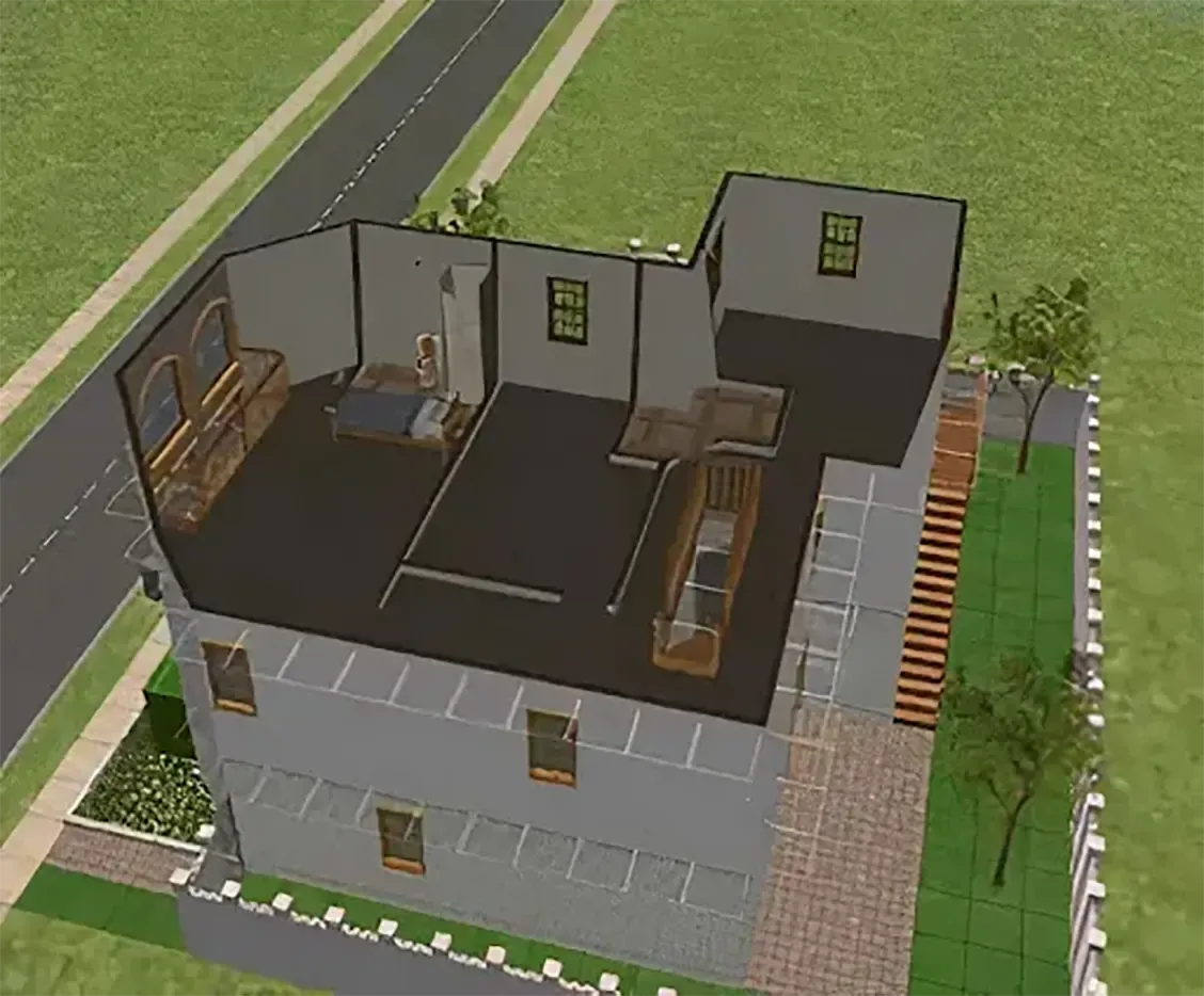 5 Forest Way Top Floor Plan