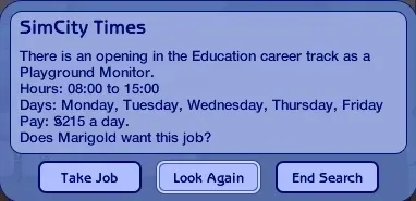 Playground Monitor job vacancy