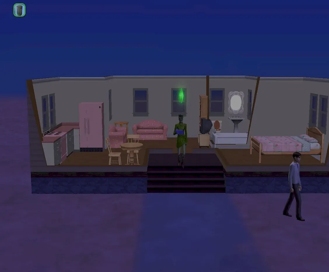 Eliott leaving and Marigold tidying up