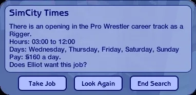 Pro Wrestling career choice