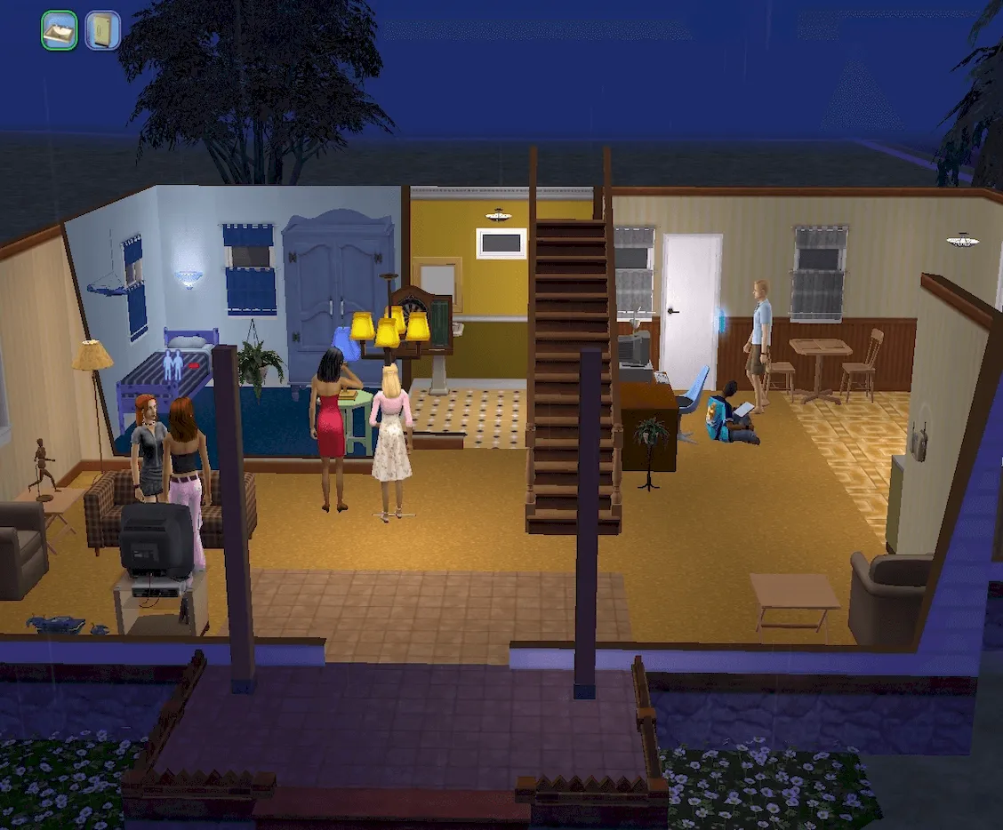 Dreamer family eating mac and cheese